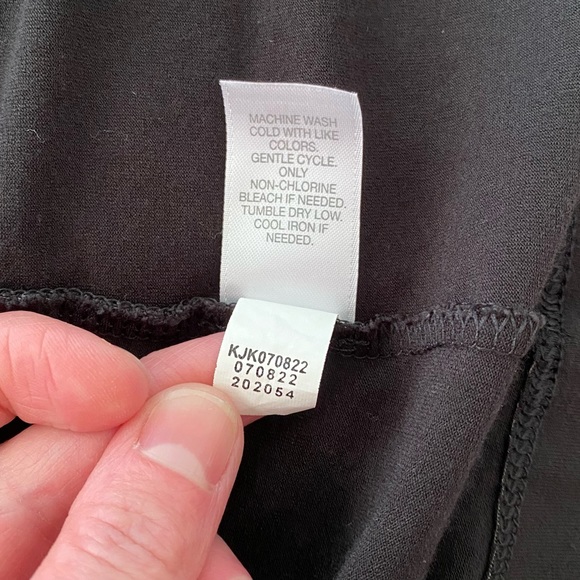 J. Jill Wearever Collection Open Front Jersey Knit Cardigan Black Drapey XSP - Picture 14 of 16